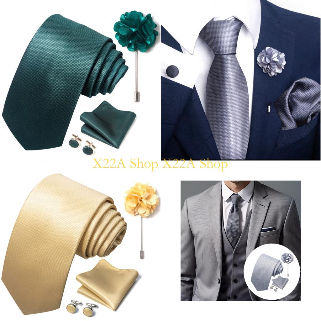 Unique Men'S Formal Wear - Bộ 4 miếng cà vạt sang
