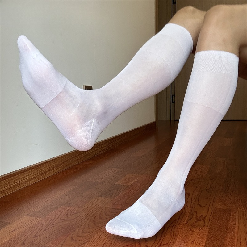 Sock Garter Men - New Mens Knee-high White Socks Men