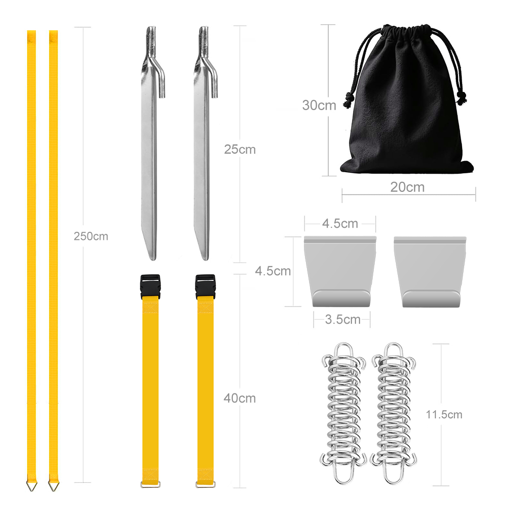 Windsor Knot Tie - Windproof Awning Tie Down for Fiamma/Dometic