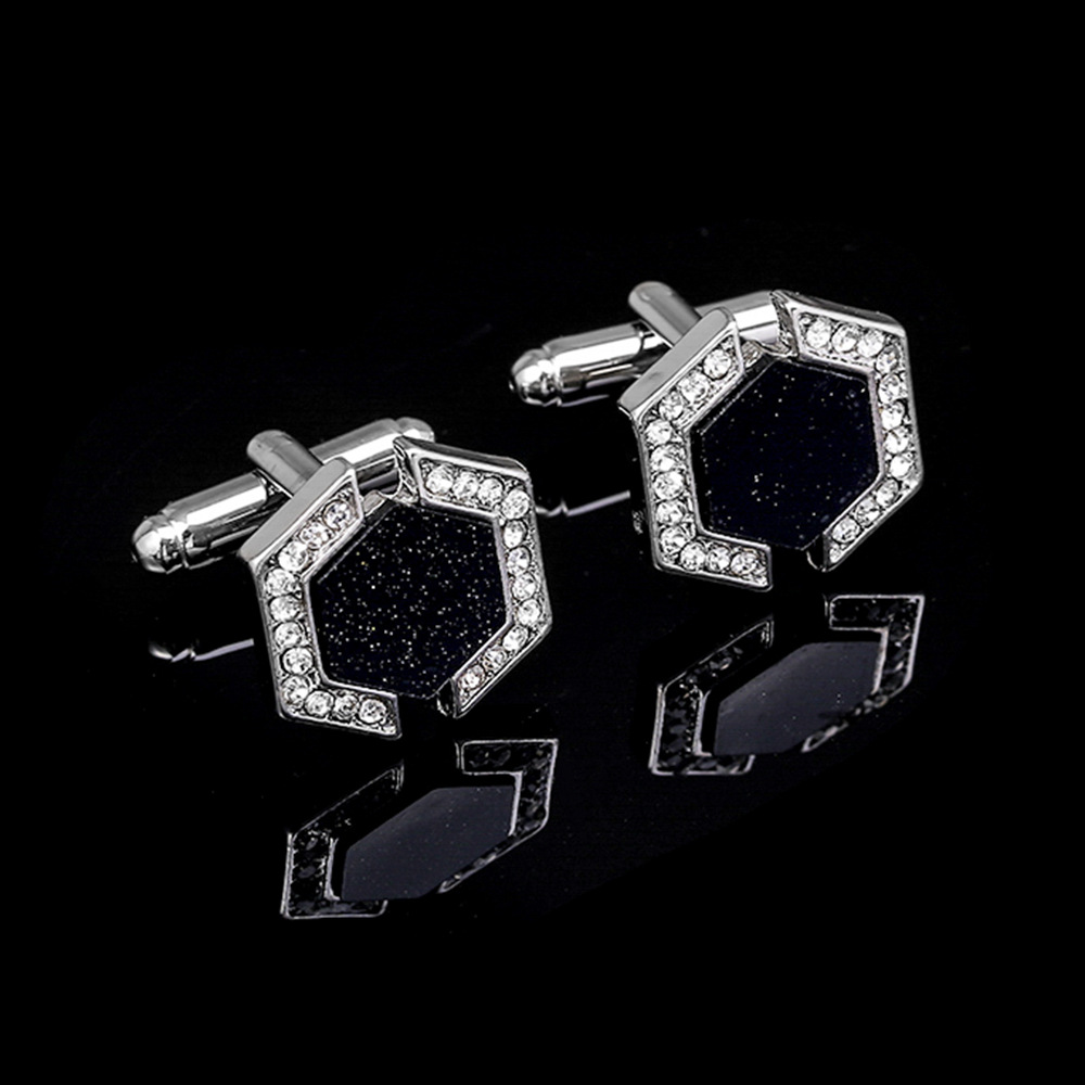 1PCS Starry Sky Geometric Hexa - đánh giá và giá Men Formal Wear With Tie
