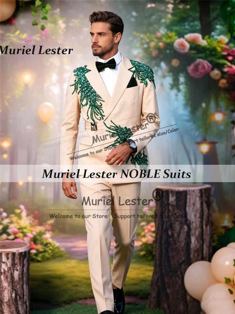 Customized Rhinestone Beaded S - đánh giá và giá Unique Men'S Formal Wear