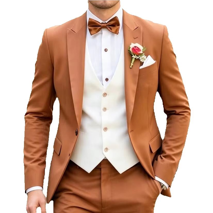 New Classic 3 Piece Men's Suit - đánh giá và giá Men'S Formal Wear Waistcoat