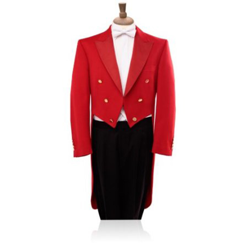 Red Tuxedo Tailcoat Collection - đánh giá và giá Formal Wear For Men Black Suit