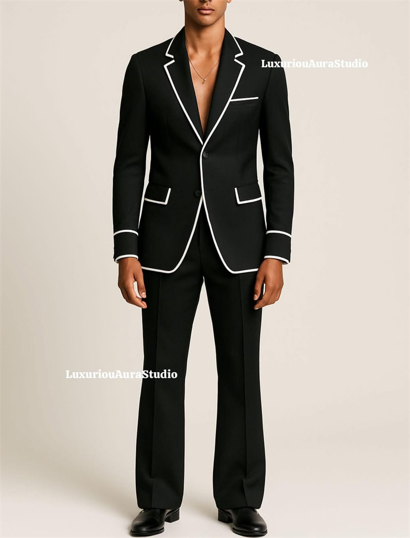 Designer Black Men Suit Set 2  - đánh giá và giá Formal Wear For Men Black Suit