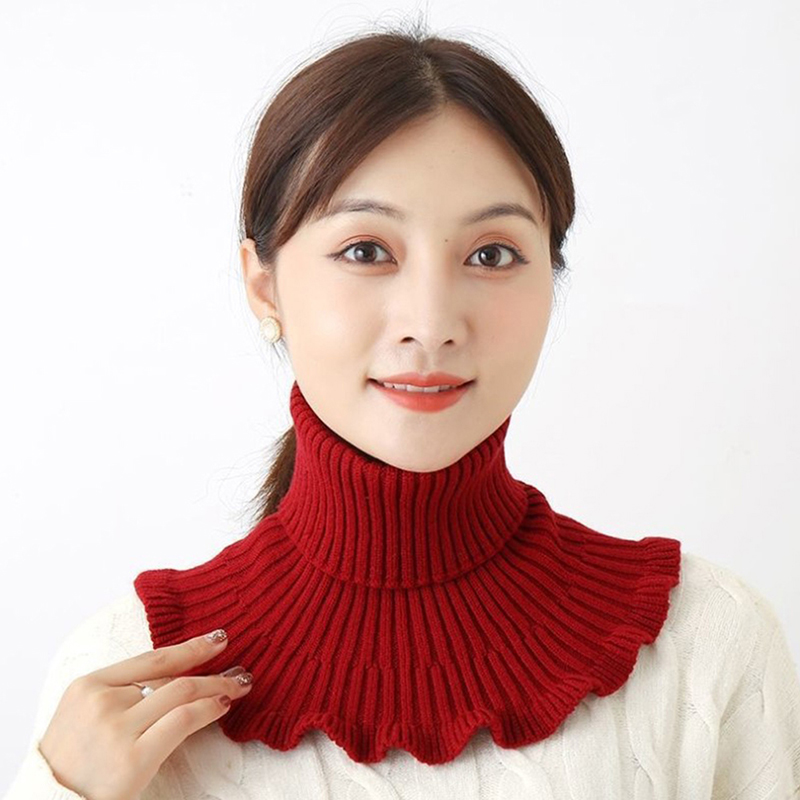 New-Warm Knitted Fake Collar W - đánh giá và giá Windsor Knot Tie