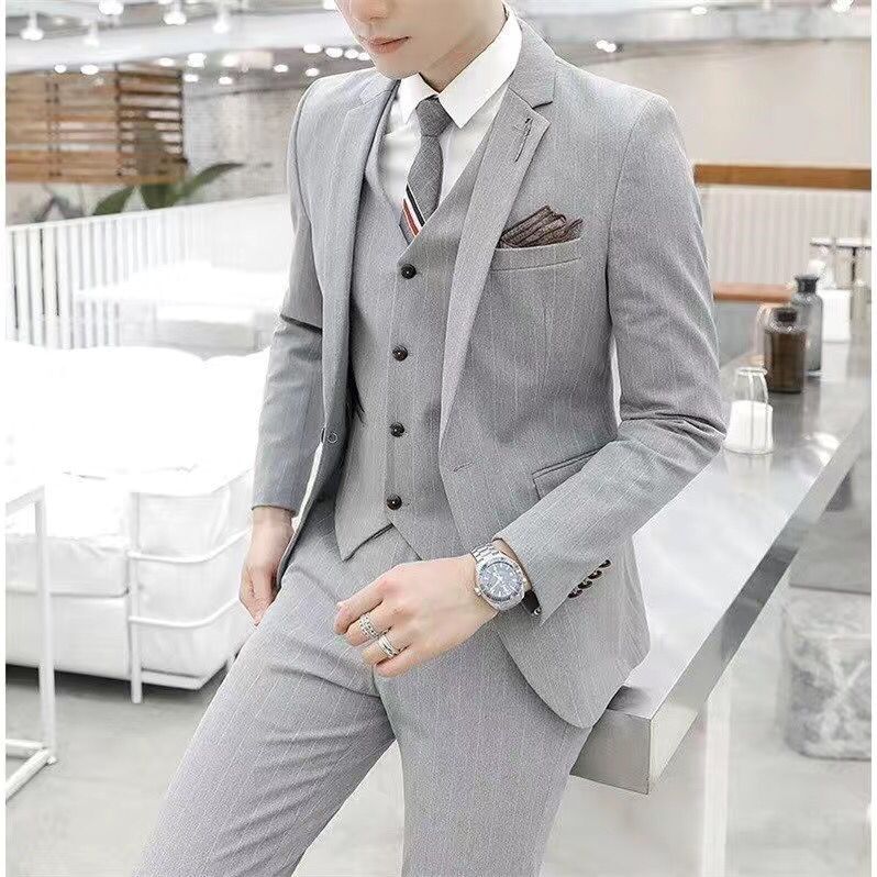 Slim Fit Tee Piece Suit Weddin - đánh giá và giá Men'S Urban Formal Wear