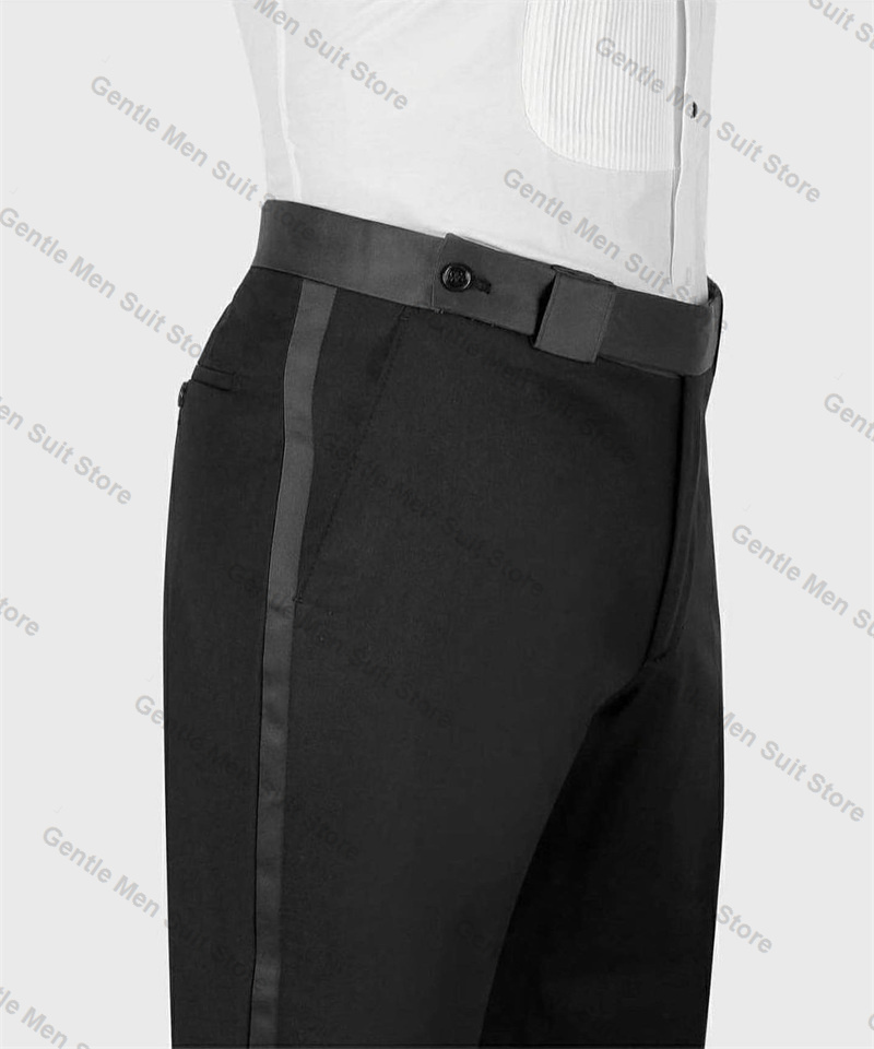 Black Luxury Crystals Men Suit - đánh giá và giá Formal Wear For Men Black Suit