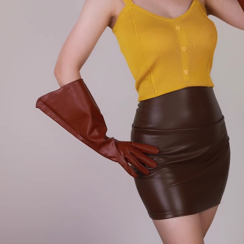 Women's Fashion PU Leather  Wi - đánh giá và giá Formal Glove Leather