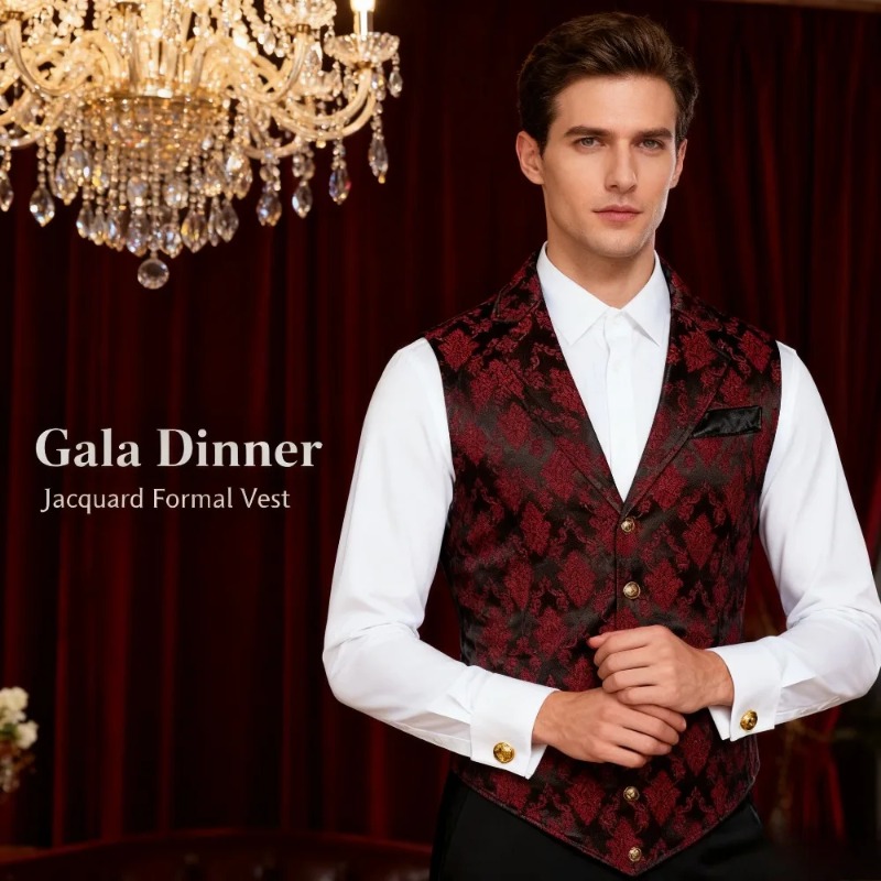 British Retro Slim Fit Vest Fa - đánh giá và giá Men'S Formal Wear Waistcoat