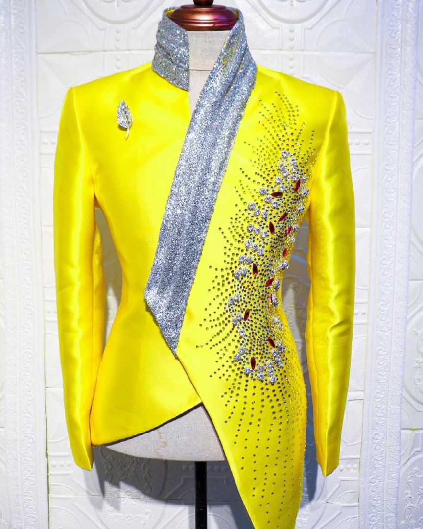 Fashion Yellow Wedding Tuxedos - đánh giá và giá Unique Men'S Formal Wear