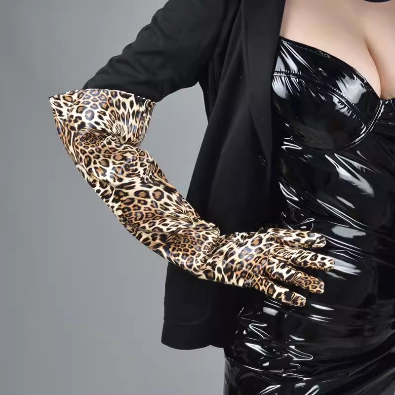 Women's Runway Fashion Leopard - đánh giá và giá Formal Glove Leather