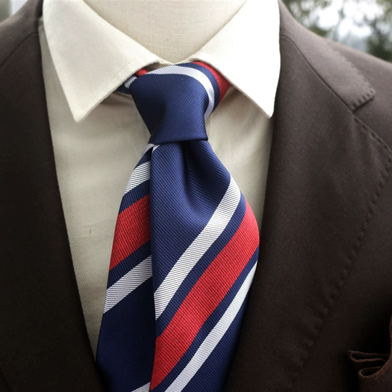 New Trendy Navy Brown Neckties - đánh giá và giá Men Formal Wear With Tie