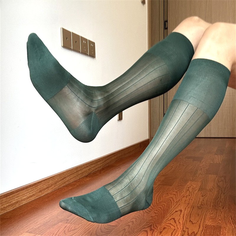 New Mens Knee-high White Socks - đánh giá và giá Sock Garter Men