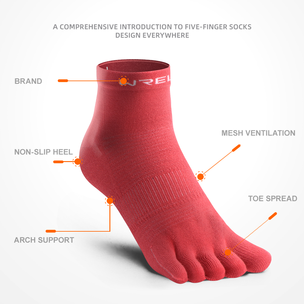 WRELS COOLMAX Five-finger Outd - đánh giá và giá Sock Garter Men