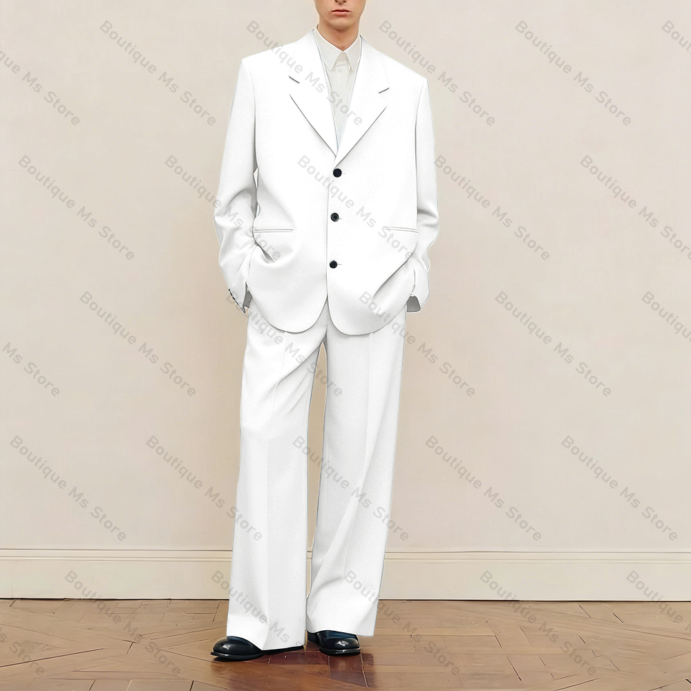 Men's Black Oversized Suit Set - đánh giá và giá Formal Wear For Men Black Suit