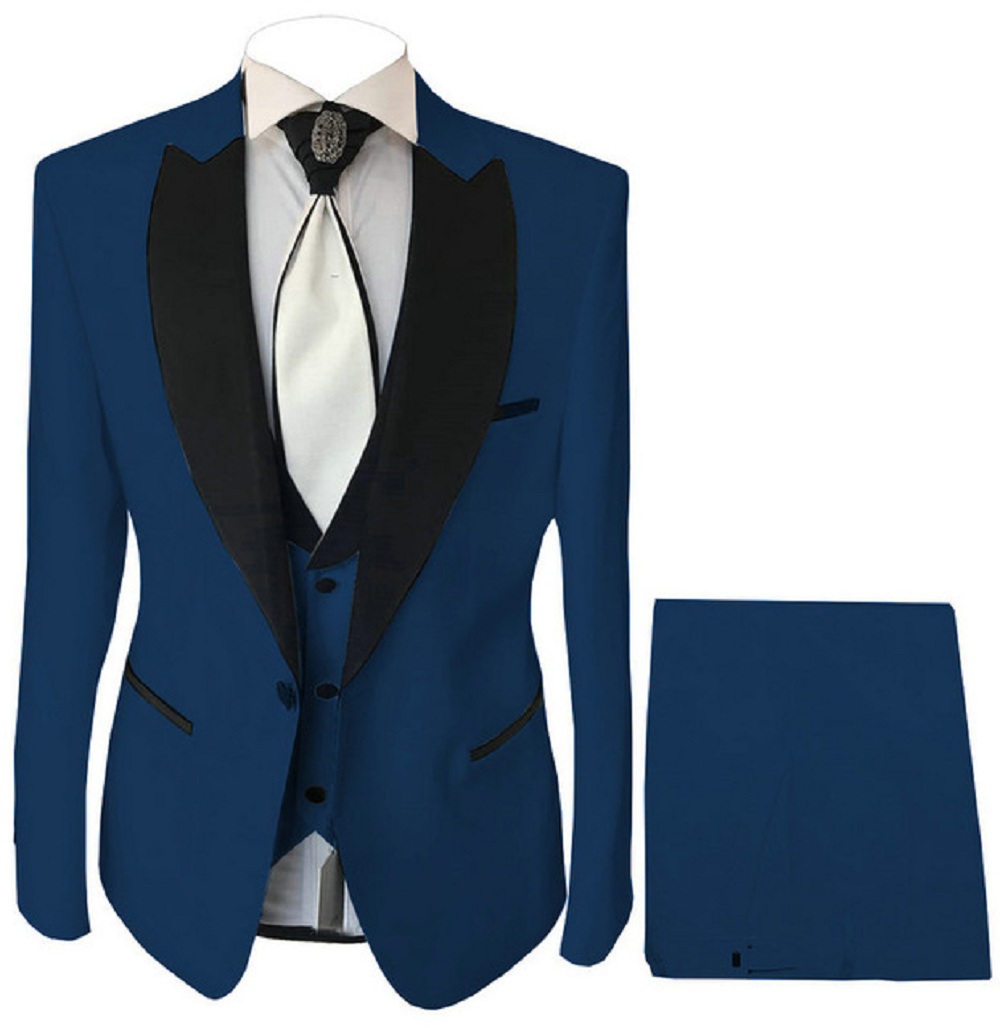One Button Black Shawl Lapel C - đánh giá và giá Formal Wear For Men Black Suit
