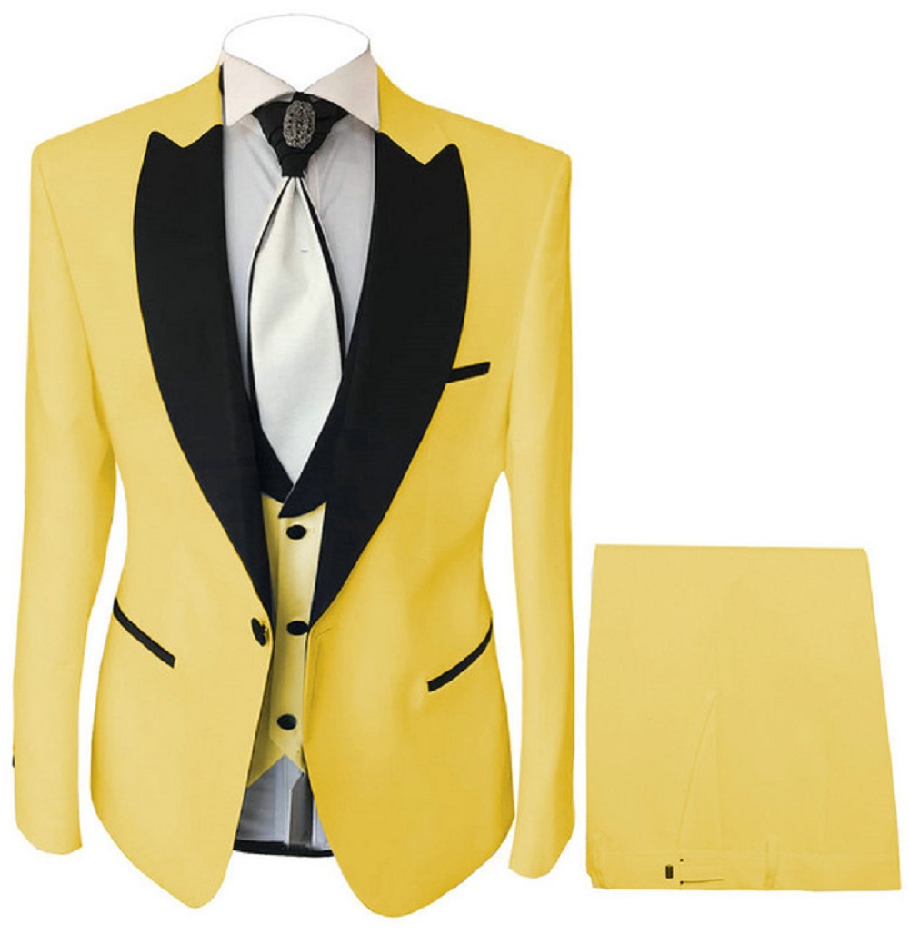 One Button Black Shawl Lapel C - đánh giá và giá Formal Wear For Men Black Suit