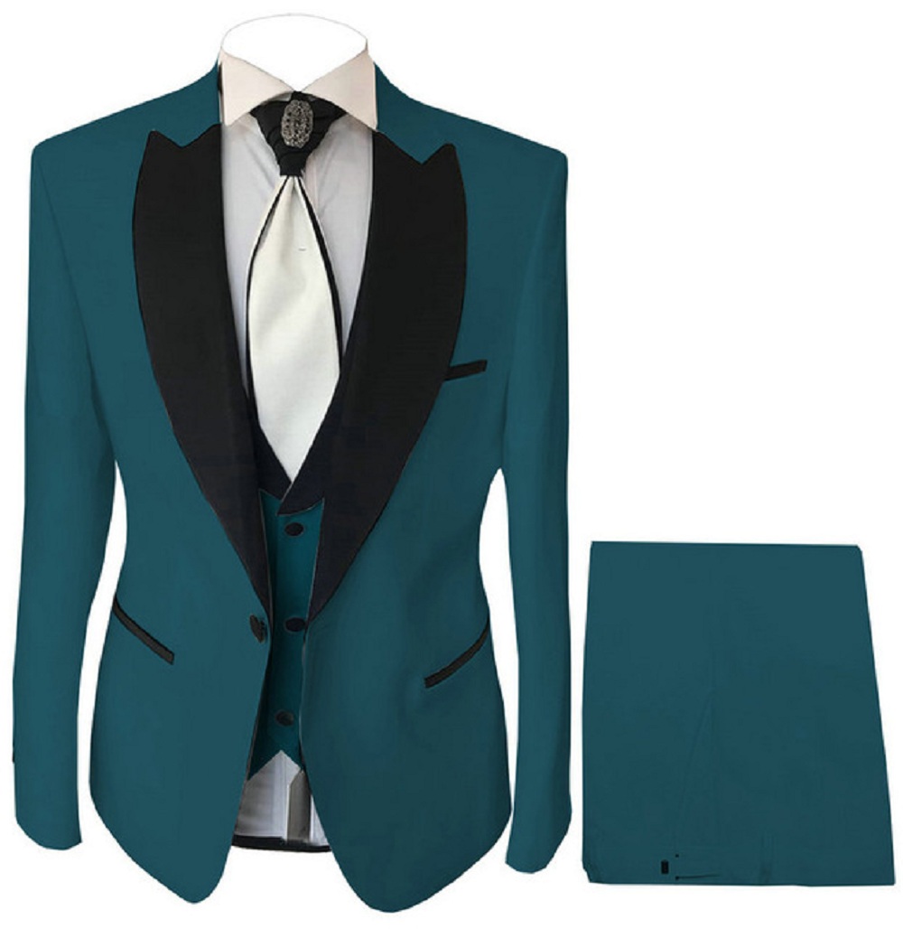 One Button Black Shawl Lapel C - đánh giá và giá Formal Wear For Men Black Suit